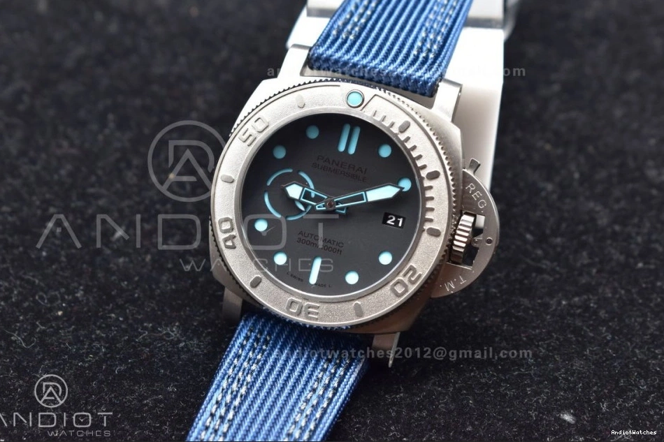 PAM985 TI Tit Submersible Cozy 997 NY Horn Blue Mike P VSF 1122
